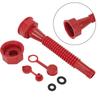 Replacement Gas Can Spout Nozzle Vent Kit for Plastic Gas Cans Old Style Cap
