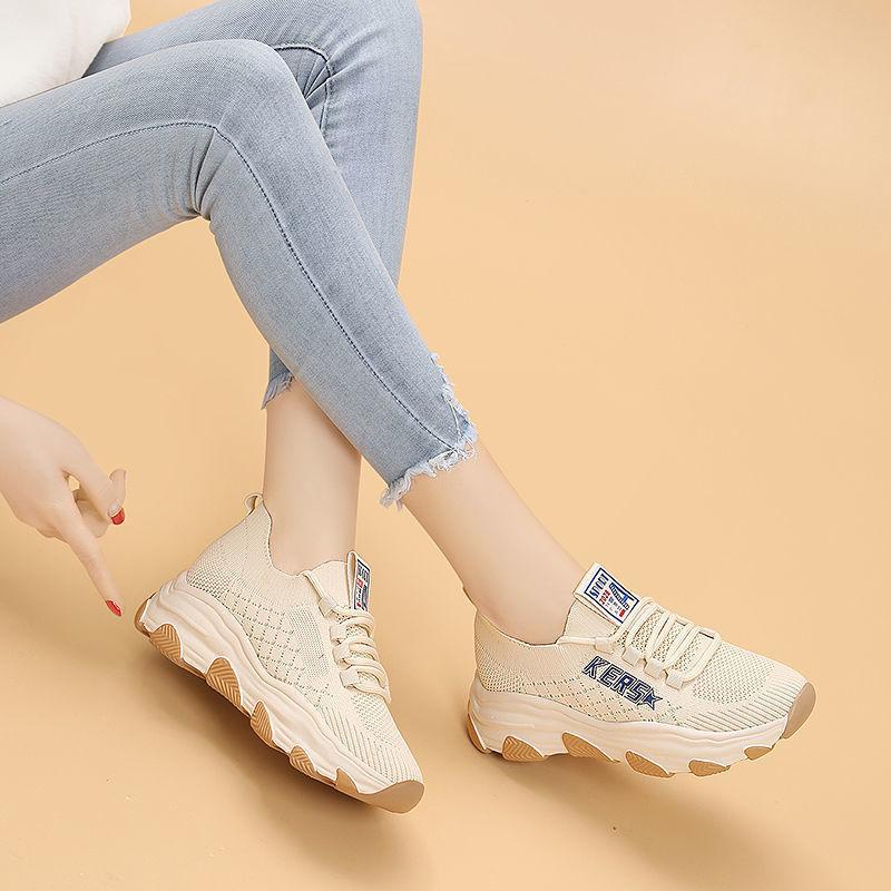 Fashion Thick Bottom Women's Sports Shoes For Women Gym Trend 2024 Stylish Casual Tennis Fashion Basketball Shoe Sport Sneaker Hit