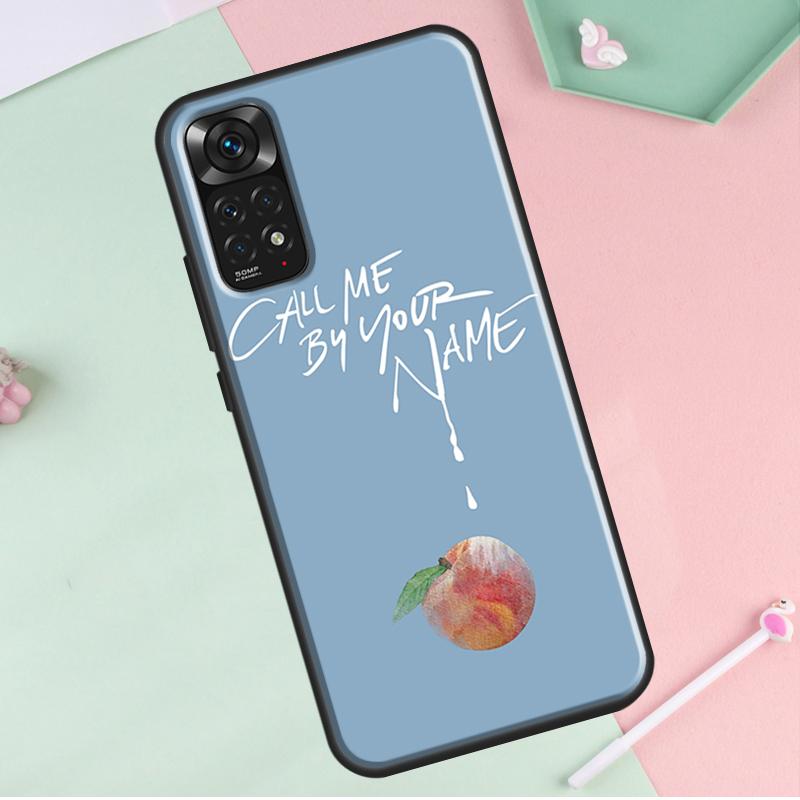 Call Me By Your Name For Redmi Note 12 Pro Plus Cover For Redmi Note 10 8 9 11 Pro 12S 11S 10S 9S 9C 10C 12C Case