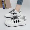 Air Force Little White Shoes Children's Spring New Ins Tide Platform Checkerboard Shoes Casual Shoes