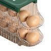 Refrigerator Egg Container Easy Access Space Saving Transparent Fridge Side Door Egg Storage Box
