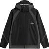Li Ning Anti-Five Series Windproof Loose Casual Hooded Windbreaker Men Outerwear Black AFDV013-2