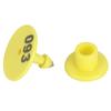 100pcs Livestock Round Number Ear Tag Label Marker Accessory for Pig Sheep Cattle