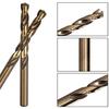 Wear Resistant Twist Drill Bit Cobalt Coated High Speed Steel Hole Opener Set Sturdy Multifunctional Metalworking Tool