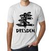 Men’s Vintage Tee Shirt Graphic T Shirt Time for New Advantures Dresden Vintage White