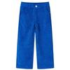 Children's Trousers Corduroy Cobalt Blue 92/104/116/128/140
