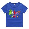 Children's Summer Girl T-shirt Game Fashion Banban Garden Cartoon Short Sleeved T-shirt 4-14 Year Old Children's Clothing