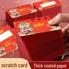 "Diy Creative Scratch Reward Cards for Kids - Small Lucky Draw Tickets for Points"