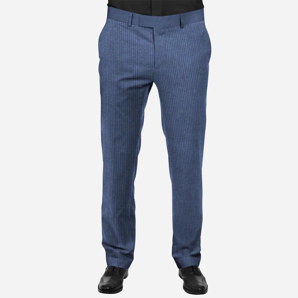 Bigreams Unstitched Houndstooth Lightweight Suiting Trouser Fabric