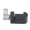 Camera Cage Extension Clamp with 1 4inch 3 8inch Thread Hole Quick Release Rail Clamp for Cold Shoe Adapter