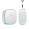 Wireless Doorbell Waterproof with 1 Transmitter and 1 Receiver One Button Alarm Caregiver Pager