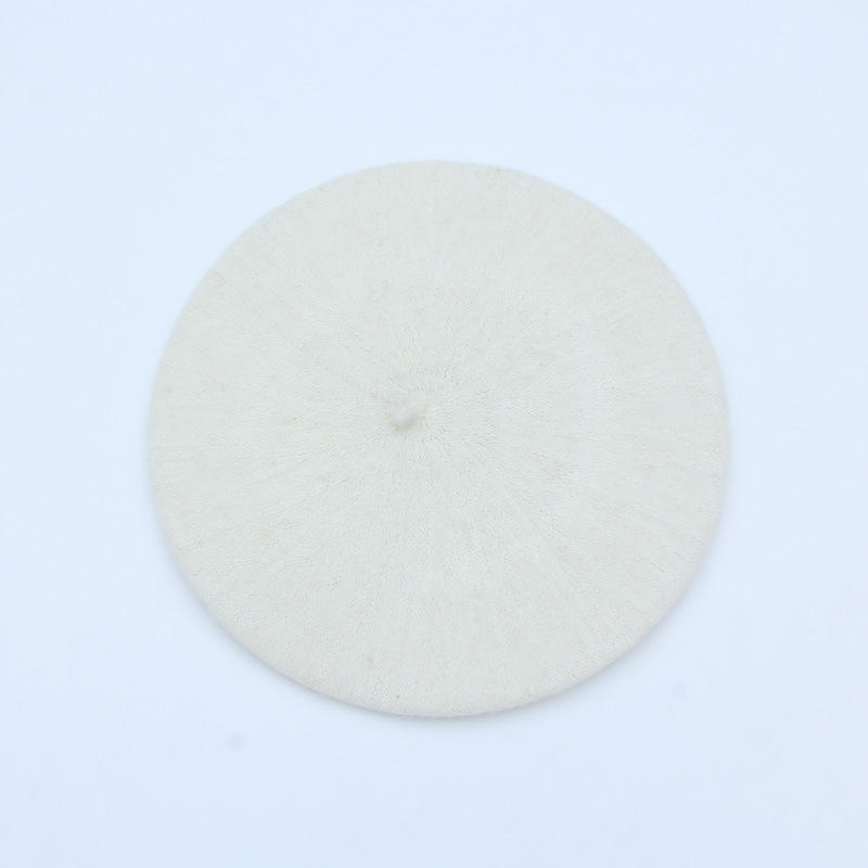 Fashion Warm Wool Blend Winter Women Girl Beret French Artist Beanie Hat Solid Color Casual Ski Cap