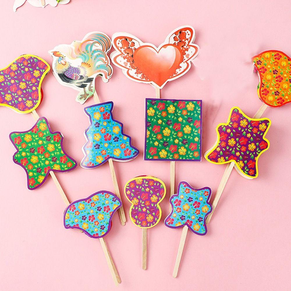 Variety of Flip Chinese Paper Flipping Toys Folk Art Paper Toy Magic Flipping