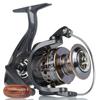 Happy Life (HPLIFE) Spinning Reel Reel Smooth Winding Feeling Recommended for Beginners For Children and Adults Maximum Drag Force 25KG Left and