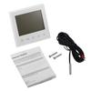 Digital Touch Screen LCD Programmable Thermostat Intelligent Temperature Controller White