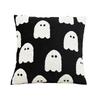 Halloween Pillow Cover, Halloween Embroidery Pillowcase,  Family Party Pumpkin  Decoration Pillowcase, Cushion Cover