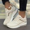Ladies Sports Casual Shoes New Style Fashion Wedge Heel Thick Bottom Casual Sports Women's Single Shoes Large Size