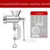 Manual Meat Grinder & Sausage Maker - Hand Crank Minced Meat Chopping Tool.