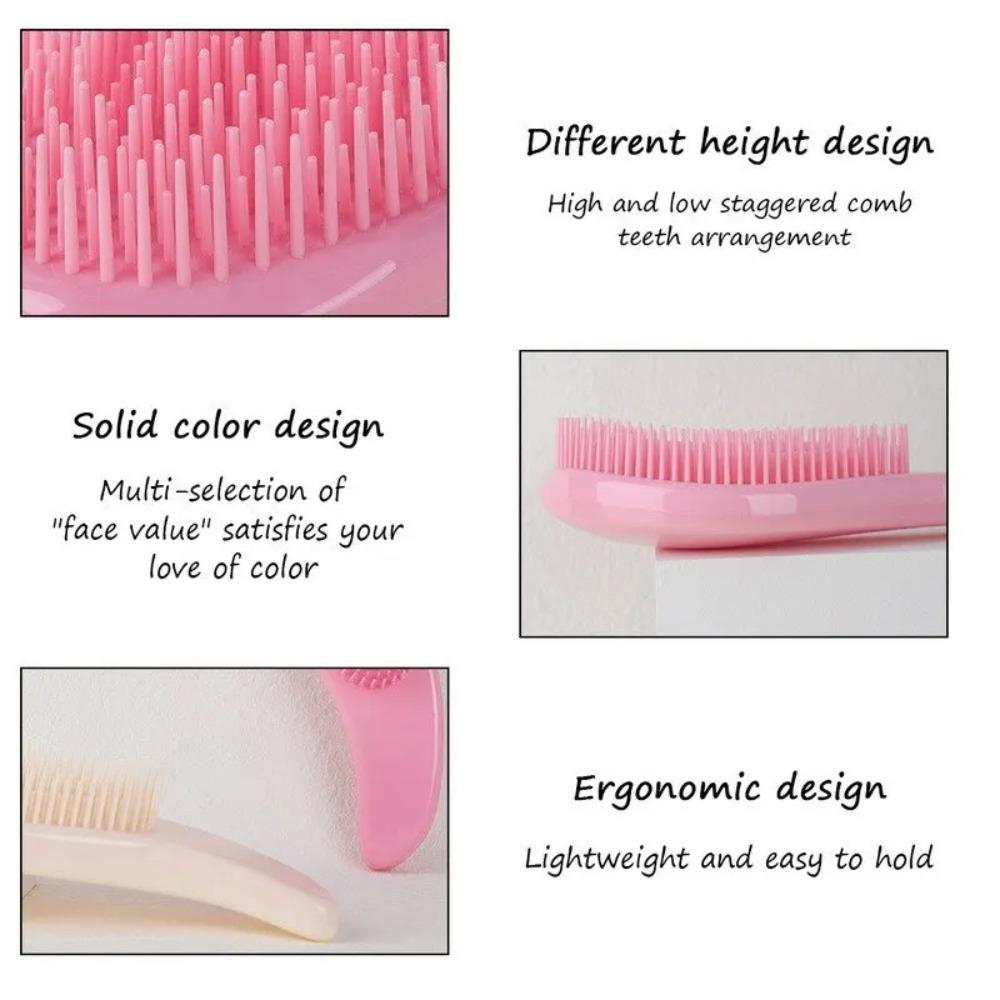 Portable Magic Detangling Comb Anti-Static Magic Handle Hair Comb Makeup Hairbrush Comb