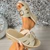 Fashion Women Casual Platform Slippers Summer Fashion Shoes Open Toe Sandals High Heel Comfortable Wedges Slippers Women Slides Women