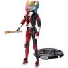 Noble Collection - DC Comics - Figurine Flexible Bendyfigs Harley Quinn Rebirth 19 Cm