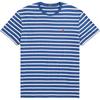 Polo Ralph Lauren Striped Crew Neck Short Sleeve T-Shirt Men Tops Blue 710934662-001