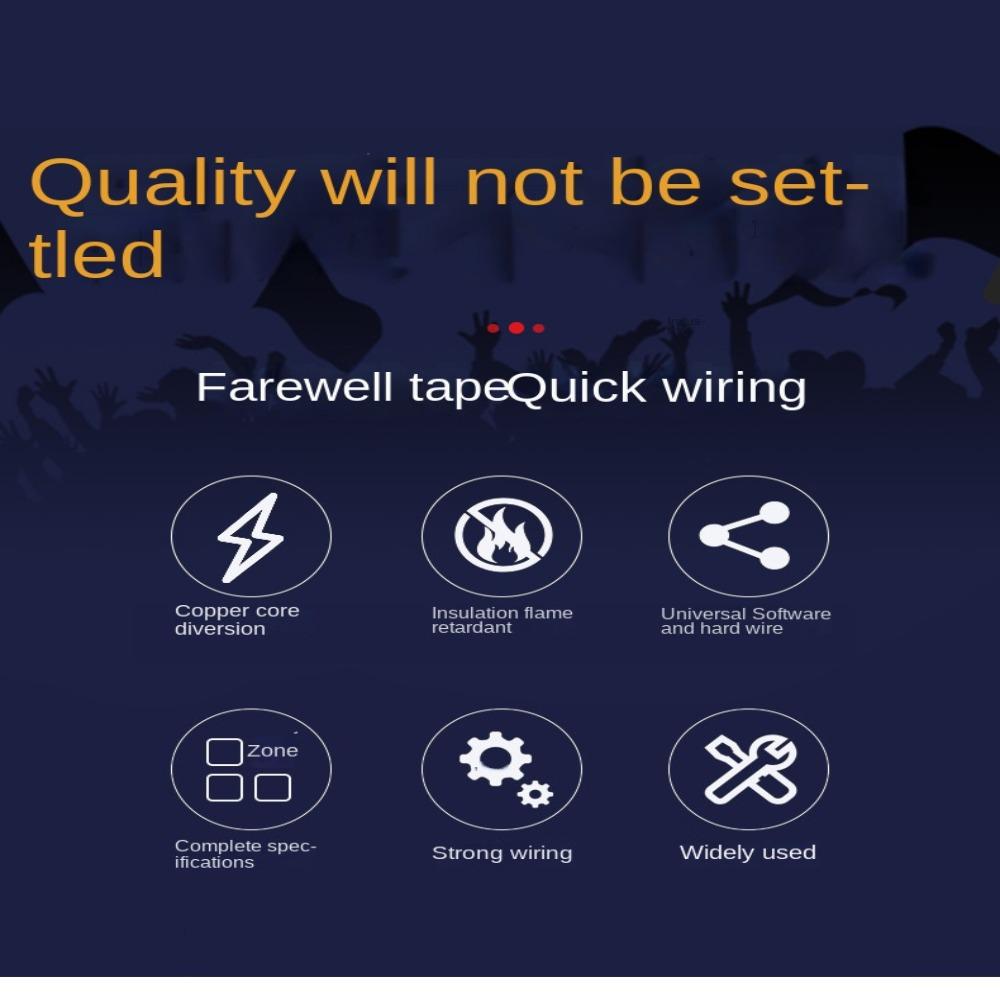 Block T-type Wiring Terminal High Power Branch Terminal Block Quick Wire Connector Terminal