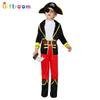Halloween Pirates of the Caribbean Kids Captain Hook Pirate Costume Party Stage Performance Costume