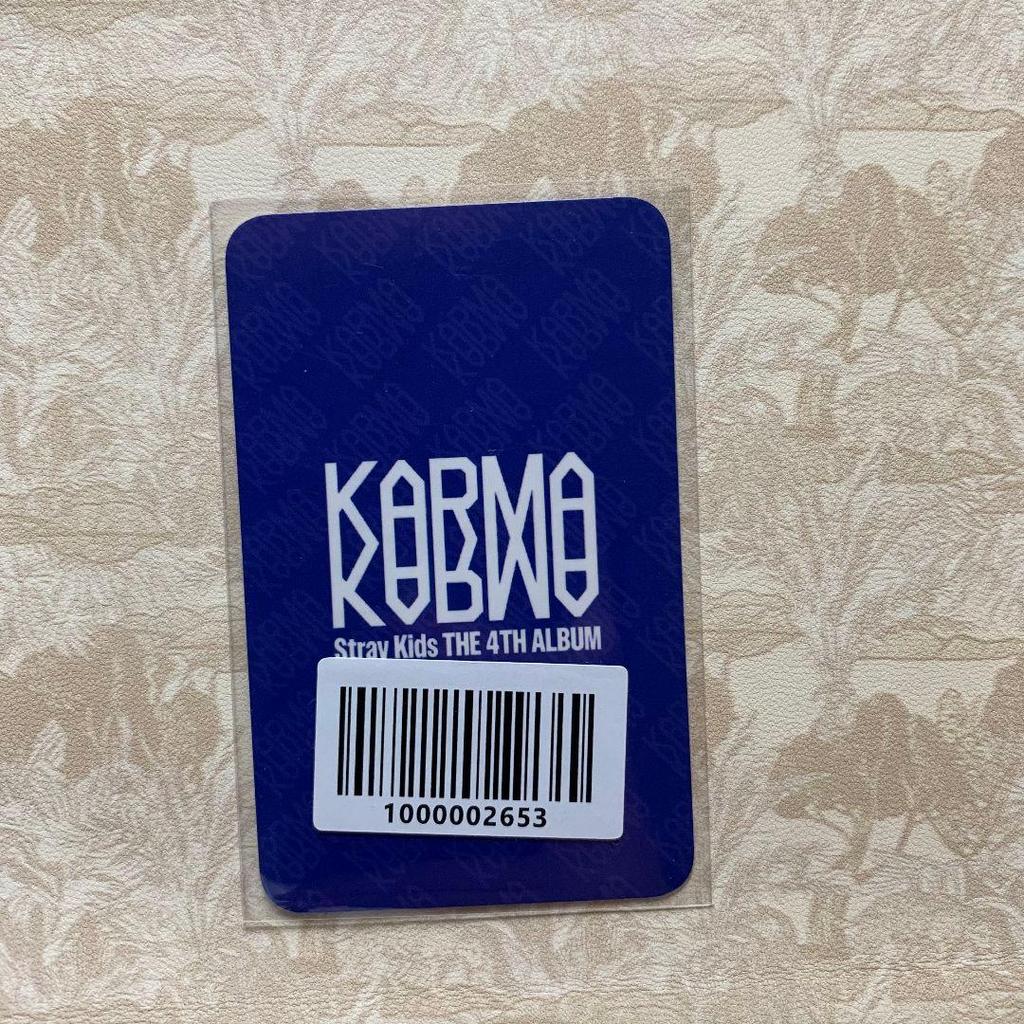 [USED] Straykids Pre-list KARMA FANS Trading Card Reno