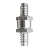 Aluminium Alloy Water Diesel Fuel Non Return Vehicle Check Valve 6/8/10/12mm One Way Adapter