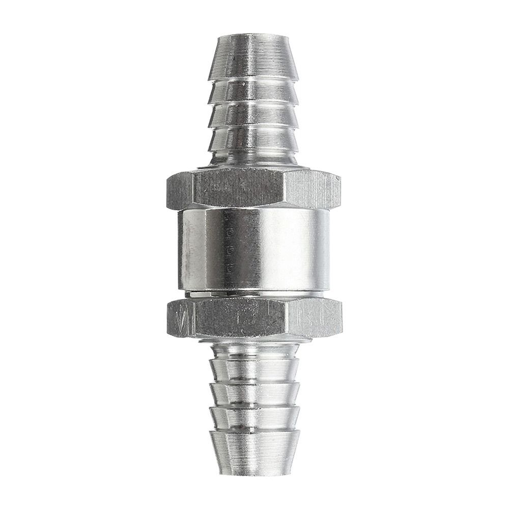 Aluminium Alloy Water Diesel Fuel Non Return Vehicle Check Valve 6/8/10/12mm One Way Adapter