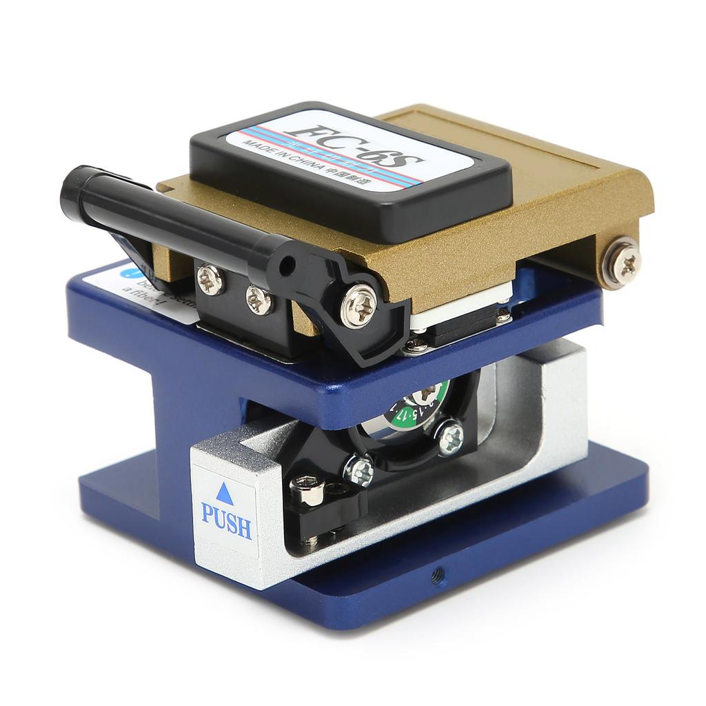 Fiber Cleaver FC‑6S High‑Precision Fiber Optic Tools with Length Fixing Device for Single‑Core