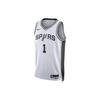NBA Wembanyama Spurs 1st Edition SW Jersey Men Jersey White DN2094-104