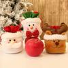 Christmas Decoration Gift Bag Christmas Candy Apple Bag Old Man Snowman Elk Candy Gift Bag Christmas Ornament