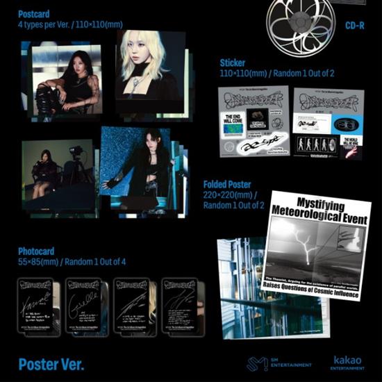 Aespa - 1st [Armageddon [Poster Ver.] Random