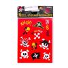 Unique Party Yo Ho Ho! Sticker Sheet (Pack of 4)