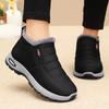 Cotton Shoes 2025 Autumn and Winter Women's Shoes Warm Casual Elderly Shoes One-step Plus Velvet Thick Cotton Boots