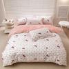 Hello Kitty Duvet Cover Bedding Set Duvet Cover with Pillowcase Single King Queen Twin Size Home Textile Children Bedroom Decor