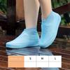 1 Pair Reusable Latex Waterproof Rain Shoes Covers Slip-resistant Rubber Rain Boot Overshoes S/M/L Shoes Accessories