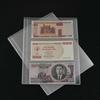 PVC Paper Money Album Transparent Accessories Portable Folders Holder Banknotes Currency Collection Convenient