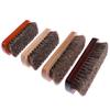 Horsehair Shoe Brush Polish Natural Leather Real Horse Hair Soft Polishing Tool