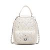 Handheld Small Bag Women's New Niche Retro Simple Diamond Chain Bag Casual Backpack
