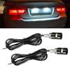 12V Motorcycle LED License Plate Light LED Rear Tail Number Light Universal 12V SMD 5630 White Light Indicators