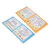 Water Coloring Book Reusable Water Doodle Book Children Early Learning Educational Toy for Home Trav