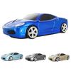 2.4GHz 1600 DPI USB 2.0 Men Sport Car Shape Wireless Optical Gaming Mouse Gift