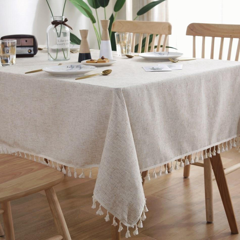 Tablecloth Lace Rectangular Table Cloth Coffee For Living Room Table Cover Mat Furniture Home Decorative Mantel Mesa Nappe