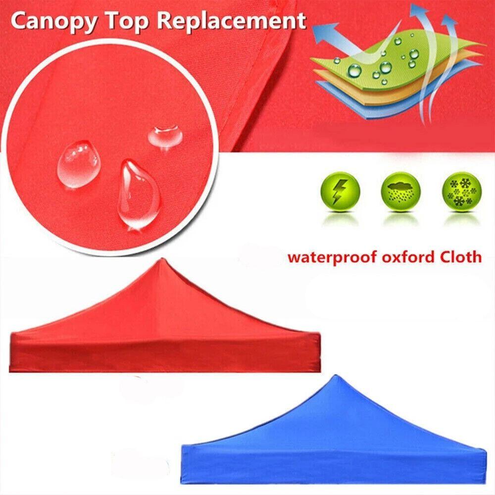 Cloth Outdoor Camp Tent Roof Sun Shade Cover Gazebo Top Cover Garden Parasol Canopy Top Replacement
