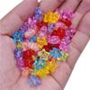 For Jewelry Making Pendant Wholesale Candy Colors DIY Crafts Necklace Bracelet Clear Pentagram Loose Beads 11mm 20Pcs