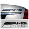 Car 3D Metal Super Custom Limited Body AMG Emblem Badge Decals Auto Tail Sticker For W166 W212 W204 C E ML GL GLK