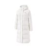 Adidas Warm Fashion Long Hooded Down Jacket Women Outerwear White JL9621